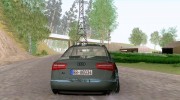 Audi A6 Stanced для GTA San Andreas миниатюра 3