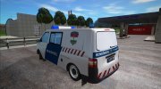 Volkswagen Transporter T5 Magyar Rendőrség для GTA San Andreas миниатюра 4