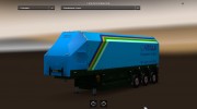 Glass Semitrailers v 1.0 для Euro Truck Simulator 2 миниатюра 1