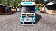Скин Peche Group для Mercedes Actros MP4 для Euro Truck Simulator 2 миниатюра 3