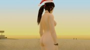 Lara Xmas nude from Tomb Raider 2013 para GTA San Andreas miniatura 2