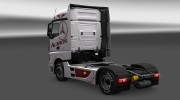 Скин ACTROS для Mercedes Actros 2014 для Euro Truck Simulator 2 миниатюра 3