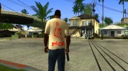 Футболка Gangsta para GTA San Andreas miniatura 3