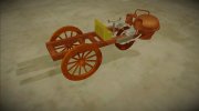 Cugnot Steam Car (1771) para GTA San Andreas miniatura 5