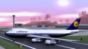 Boeing 747-100 Lufthansa para GTA San Andreas miniatura 2