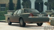 Ford Crown Victoria Detective HD for GTA 5 miniature 3
