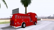 DAF XF530 Bomberos для GTA San Andreas миниатюра 4