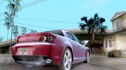 Mazda RX 8 для GTA San Andreas миниатюра 4
