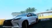 Lexus LX 2017 для GTA San Andreas миниатюра 14