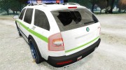 Lithuanian Police Skoda Octavia Scout [ELS] for GTA 4 miniature 3