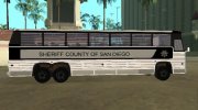 MCI MC9 San Diego County Sheriff для GTA San Andreas миниатюра 6