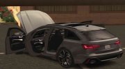 Audi RS6 Avant 2021 для GTA San Andreas миниатюра 5