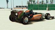 Force india2 F1 for GTA 5 miniature 3