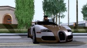 Bugatti Veyron 16.4 для GTA San Andreas миниатюра 5