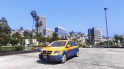 Dodge Grand Caravan Taxi 2008 для GTA 5 миниатюра 1