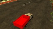 ГАЗон NEXT САЗ-2507 С большой кабиной для GTA San Andreas миниатюра 3
