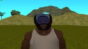 Емкостный шлем из Mass Effect para GTA San Andreas miniatura 2