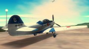 P-39N Airacobra JASDF Blue Impulse для GTA 3 миниатюра 5
