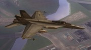 F/A-18F Super Hornet для GTA San Andreas миниатюра 1