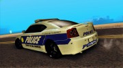 Pursuit Edition Police Dodge Charger SRT8 для GTA San Andreas миниатюра 2