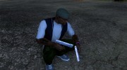 Пистолет из игры 25 to life для GTA San Andreas миниатюра 3