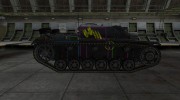 Контурные зоны пробития StuG III for World Of Tanks miniature 5