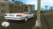 BMW e36 cabrio для GTA Vice City миниатюра 3