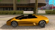 Lamborghini Murcielago roadster para GTA San Andreas miniatura 2