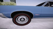 Pontiac Tempest LeMans GTO Hardtop Coupe 1965 для GTA San Andreas миниатюра 3