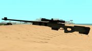 Battlefield 3 L96 Sniper para GTA San Andreas miniatura 1