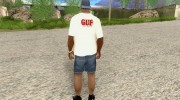 Футболка Guf для GTA San Andreas миниатюра 3