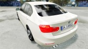 BMW 335i 2013 para GTA 4 miniatura 3