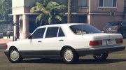 1990 Mercedes-Benz 560SEL (W126) US-Spec para GTA 5 miniatura 2
