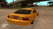 Ford Mustang 2000 для GTA San Andreas миниатюра 4