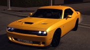 Dodge Challenger SRT Hellcat для GTA San Andreas миниатюра 1