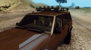 Jeep Cherokee 1984 для GTA San Andreas миниатюра 5