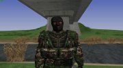 Член группировки Мертвецы в бронежилете ПСЗ-7 из S.T.A.L.K.E.R v.2 para GTA San Andreas miniatura 1