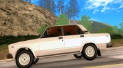 Lada 2107 light tunning для GTA San Andreas миниатюра 2