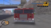 Пожарная в HQ для GTA 3 миниатюра 4