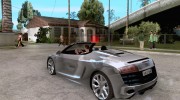 Audi R8 для GTA San Andreas миниатюра 3