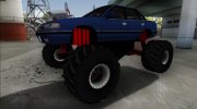 1992 Subaru Legacy Monster Truck para GTA San Andreas miniatura 1