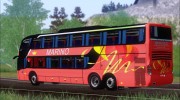 Marcopolo Paradiso 1800 G6 DD Marino Autolinee (Red) для GTA San Andreas миниатюра 4