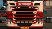 Scania Frank De Ridder для Euro Truck Simulator 2 миниатюра 5