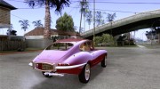 Jaguar E-Type Coupe para GTA San Andreas miniatura 4