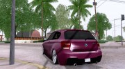 BMW M135i for GTA San Andreas miniature 2