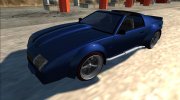 FlatQut Splitter Cabrio Custom for GTA San Andreas miniature 3