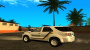 Toyota Fortuner Полиция Украины para GTA San Andreas miniatura 2