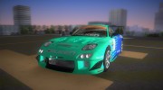 Mazda RX-7 FD3S RE Amemiya (Racing Car Falken) para GTA Vice City miniatura 1