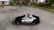 Pontiac G8 GXP Police v2 para GTA San Andreas miniatura 2