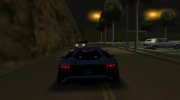 Lamborghini Aventador Lowpoly для GTA San Andreas миниатюра 15